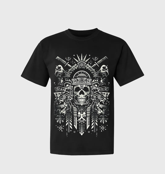 Unisex Gothic Graphic Tees, Skull