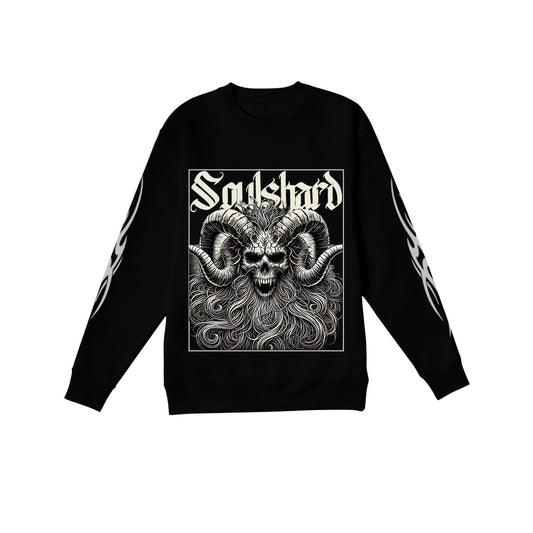 Black Cursed Symbol Crewneck Sweatshirt