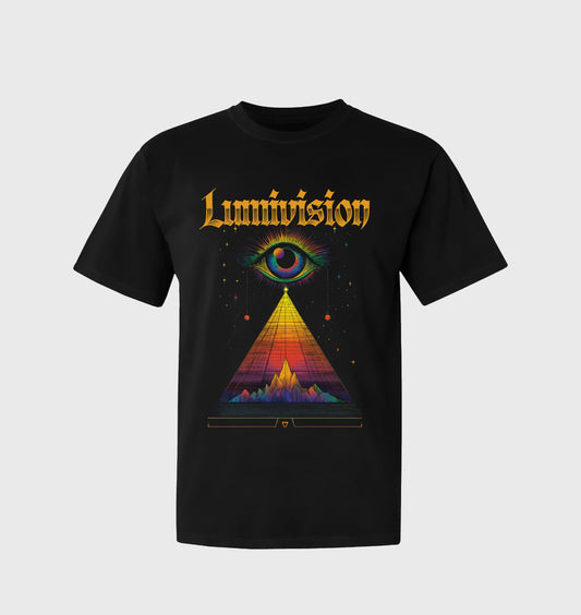 Illuminated Stare Vintage graphic T-shirt