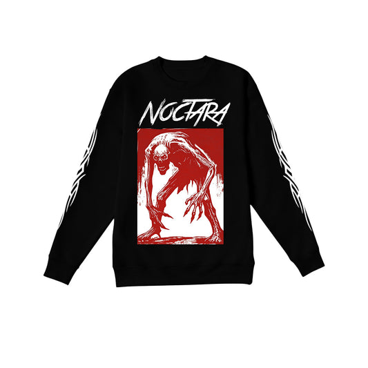 Hallowed Dread Creature Gothic Crewneck Sweatshirt