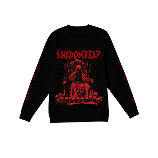 Crimson Lord -Gothic Graphic Sweatshirt