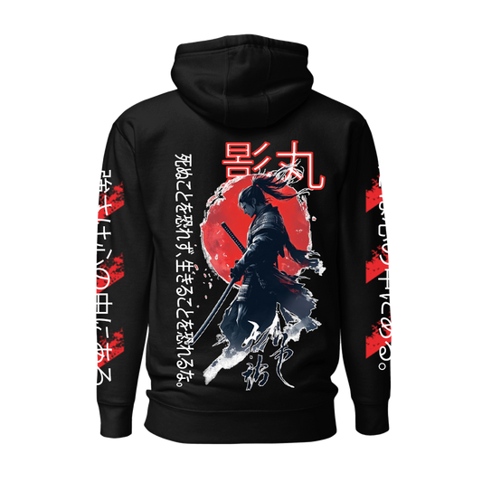 Akuma no Tsubasa Warrior Graphic Hoodie