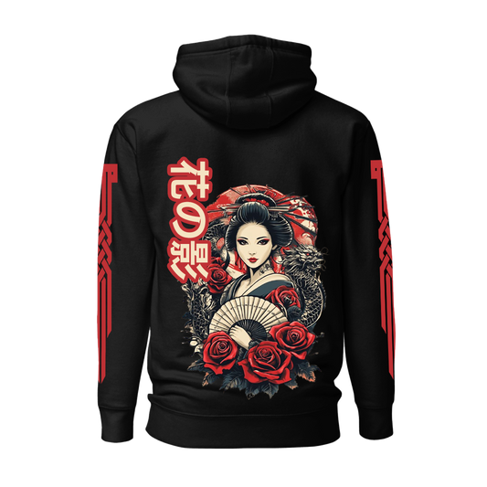 Kunoichi Flame Graphic Hoodie