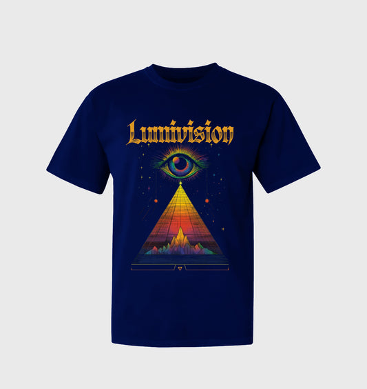 Illuminated Stare Vintage graphic T-shirt