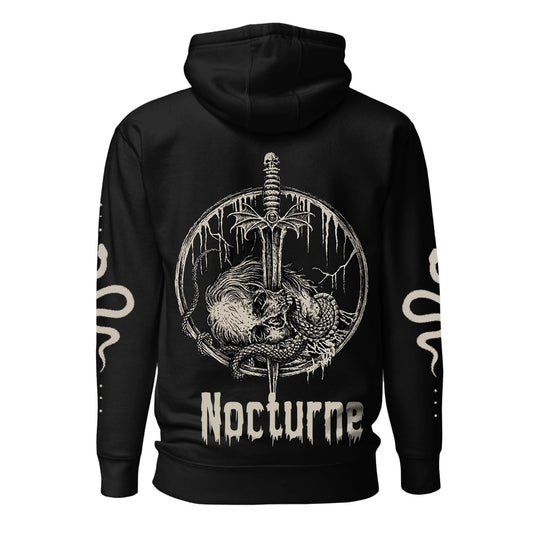 Wisdom Gothic Pullover Hoodie