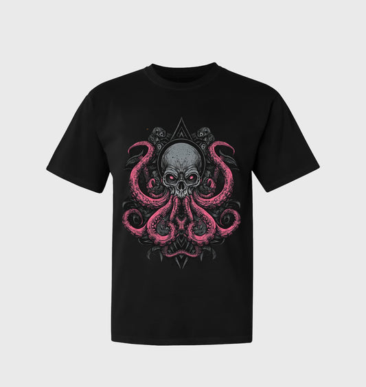 Gothic Graphic T-shirt Blackwater Skull