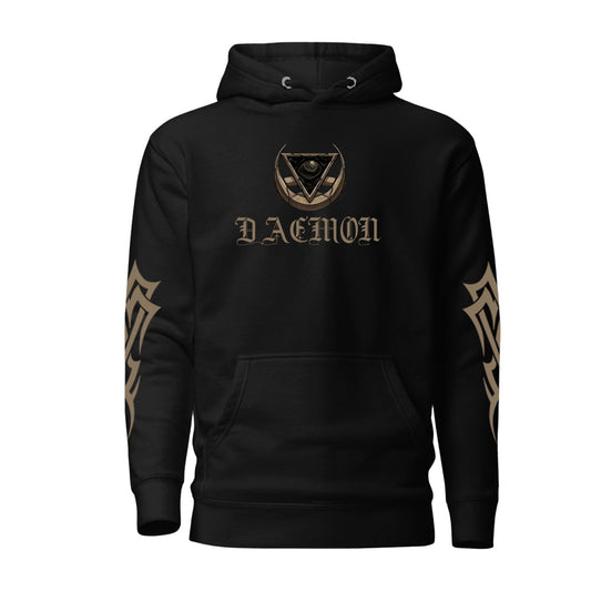 Comic Baphomet Gothic Graphic Hoodie