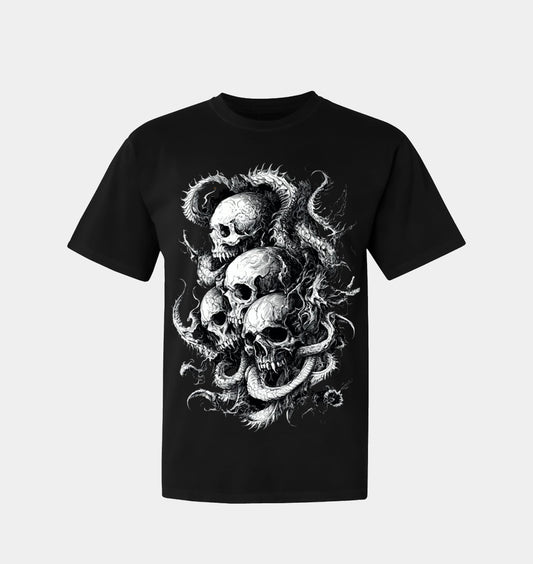 Spirit Hunter- Evil Skulls Gothic Tees