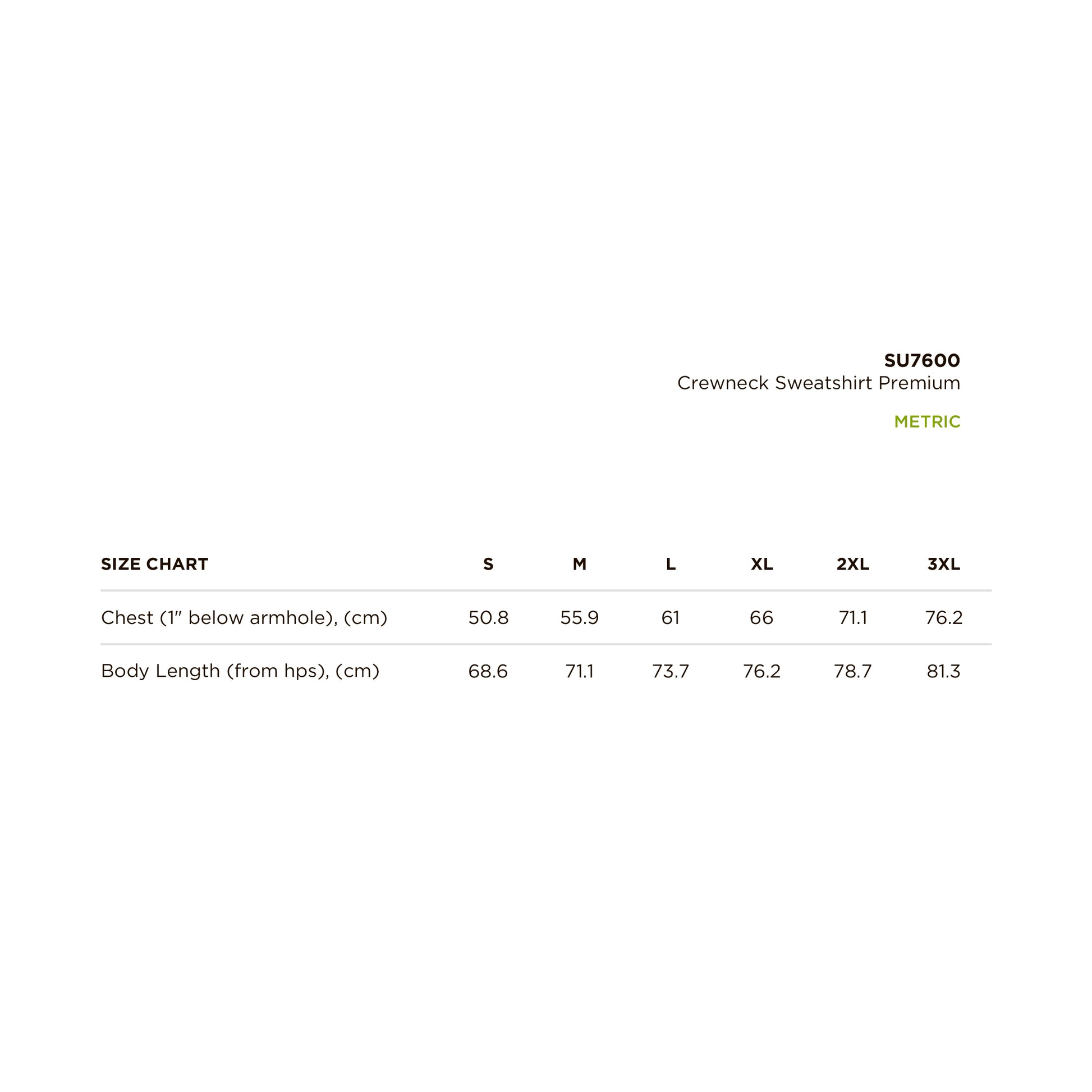 size_chart_metric