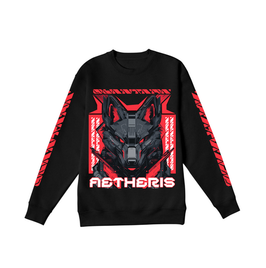 Cyberpunk Crewneck Sweatshirt - Sable Cortex