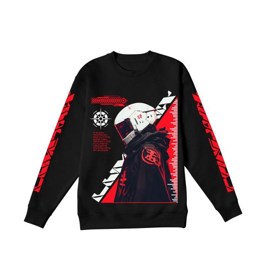 Cybertech Crewneck Sweatshirt - Cipher Vortex