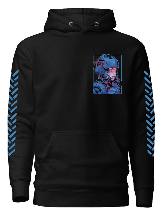 Quorra Humanoid Graphic Hoodie For Men