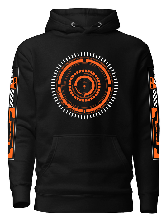 Iron Heart Cybertech Graphic Hoodie