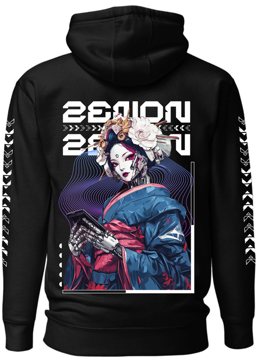 Onna-musha Graphic Hoodie