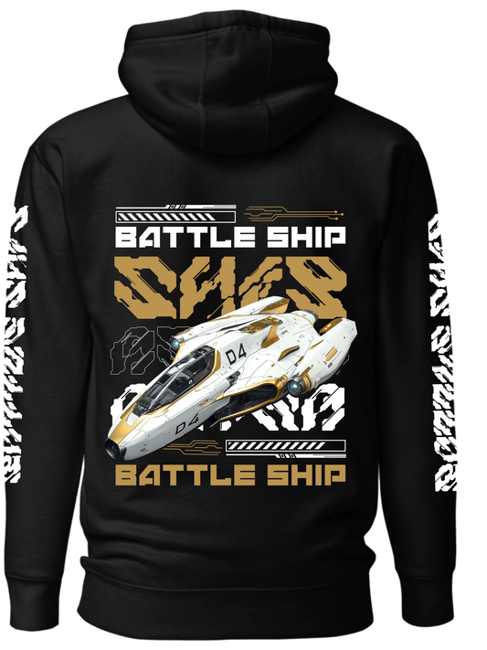 Spaceship Cool Graphic Hoodie