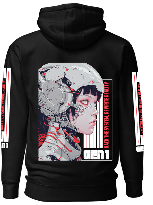 Rexonis Cybertech Graphic Hoodie