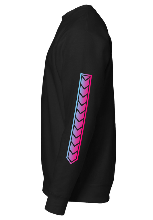 Cyberpunk Graphic Sweatshirt Neon Specter