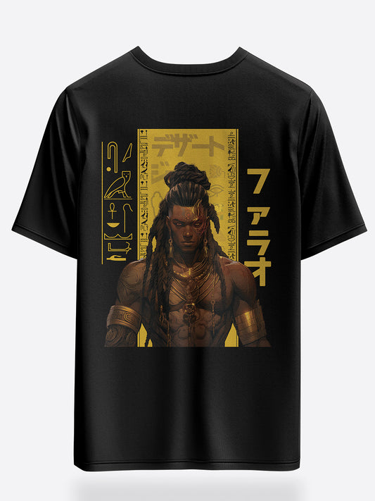 Egypt Cyber Shogun oversized graphic tees