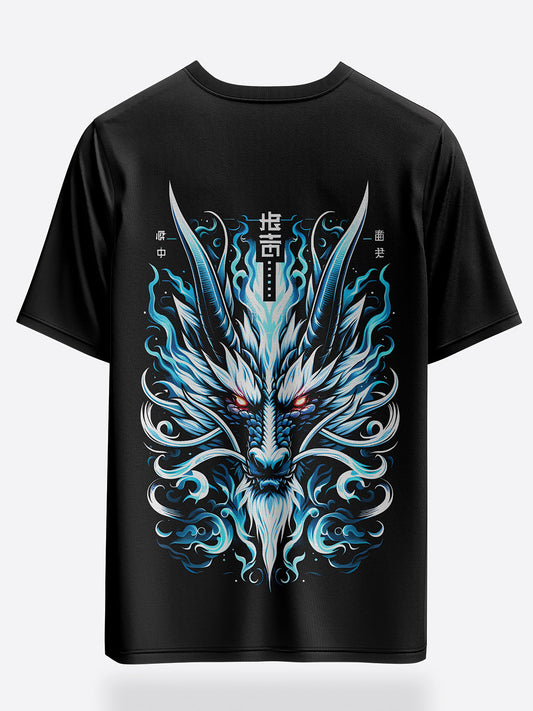 Blue Dragon oversized graphic tees selling on goatapparels