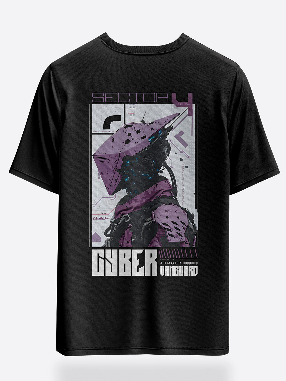 Cyberpunk Oversized Graphic Tees