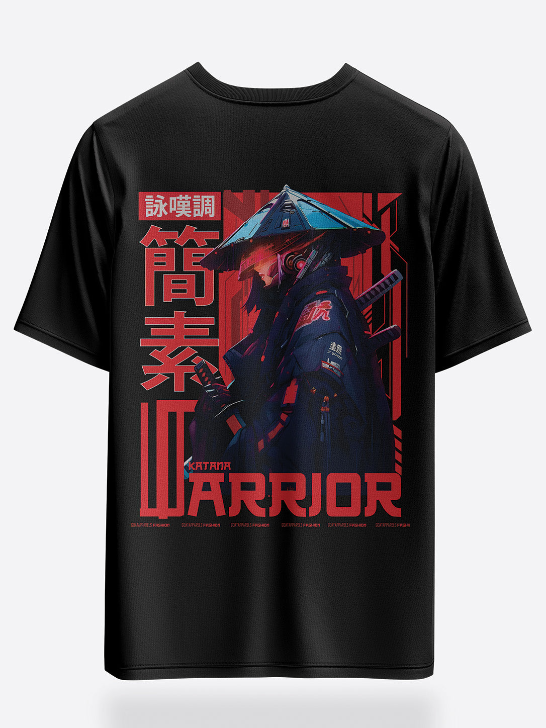 Warrior oversized graphic tees selling on goatapparels