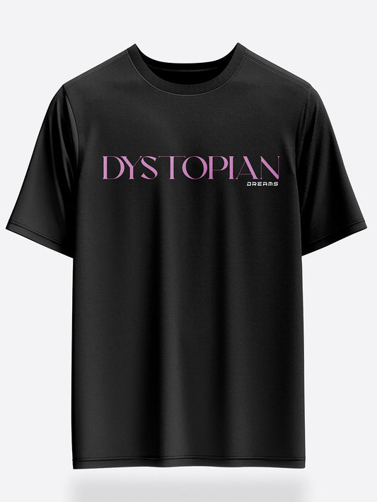 Dystopian Dreams Oversized Graphic T-Shirt