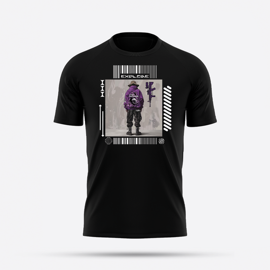 Futuristic man cool graphic tees selling on goatapparels  