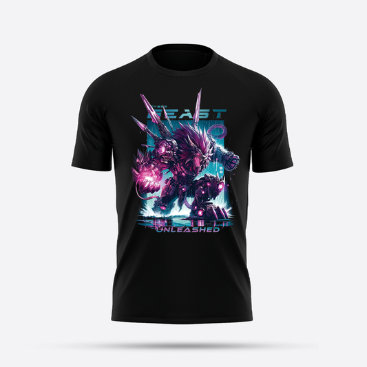 Cybernetic beast  cool graphic tees selling on goatapparels