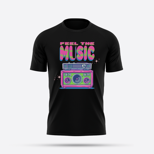 Vintage Tee, Feel The Music