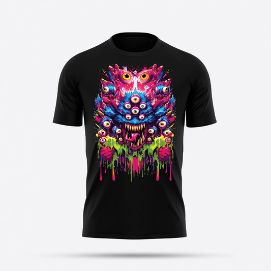 Tees Eyes of the Psychedelia, monster  cool graphic tees