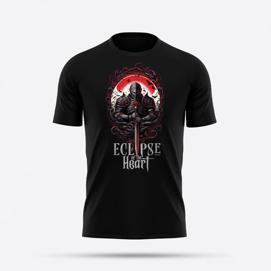 Eclipse red theme, warrior cool graphic tees selling on Goatapparels