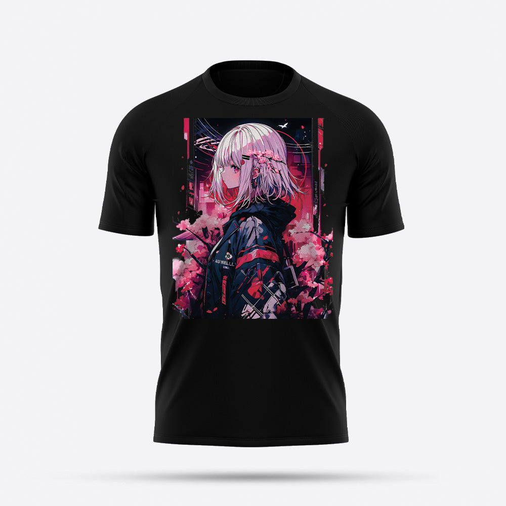 anime girl manga cool graphic tees