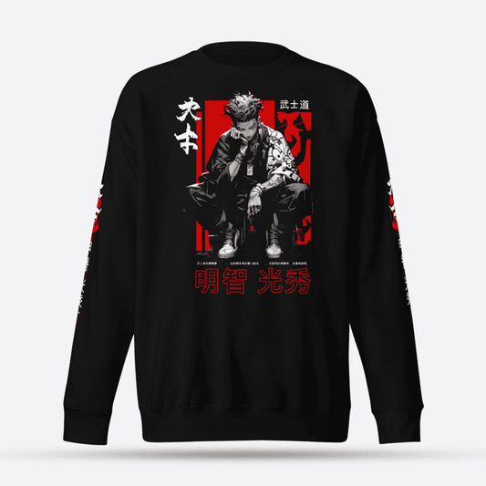 Shinobi warrior graphic crewneck sweatshirt sell on goat apparels