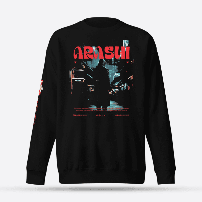 Arashi Graphic Crewneck Sweatshirt Premium